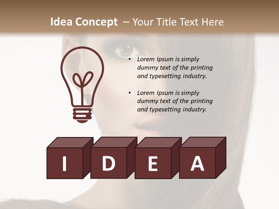 Care Facial Beauty PowerPoint Template