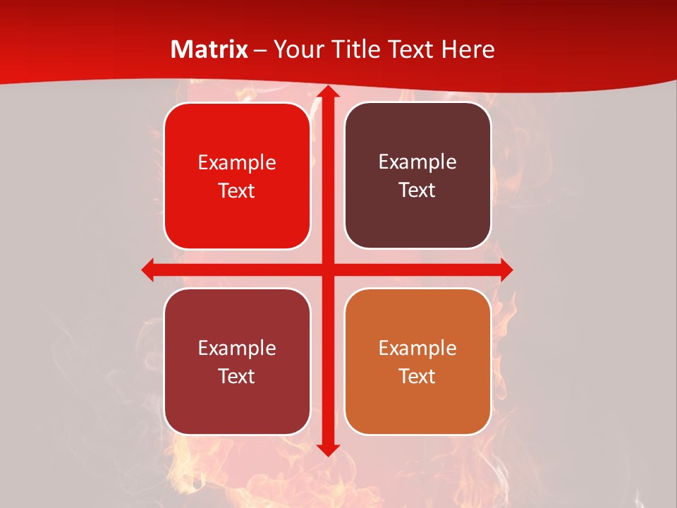 Merchandise Empty Business PowerPoint Template