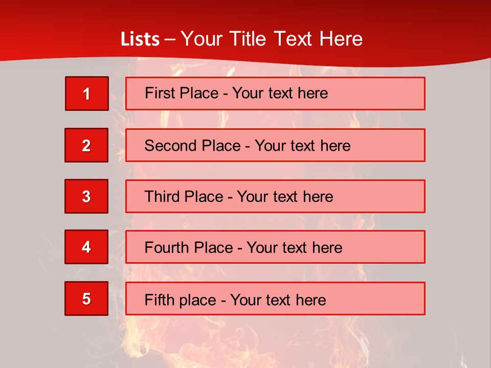 Merchandise Empty Business PowerPoint Template