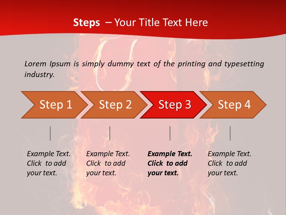 Merchandise Empty Business PowerPoint Template