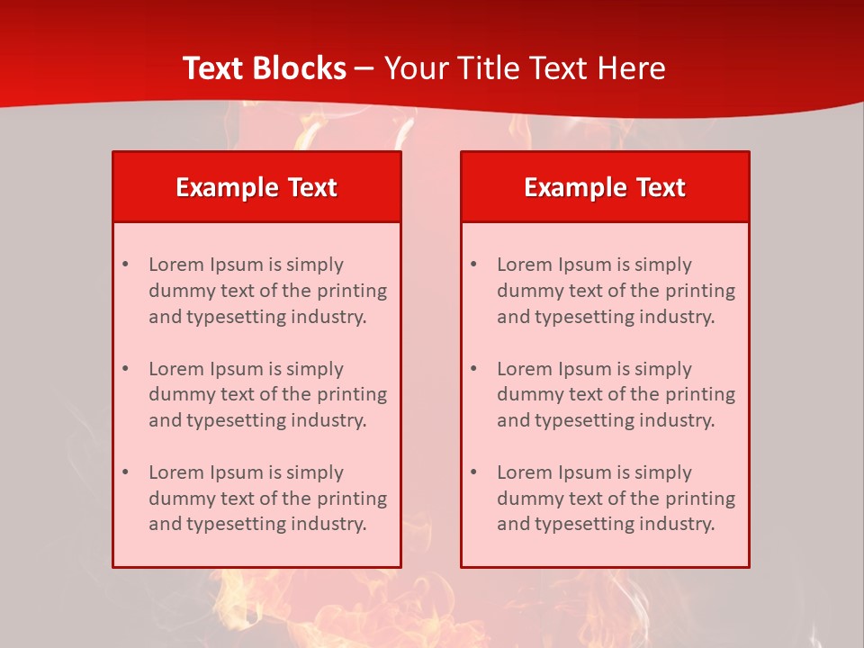 Merchandise Empty Business PowerPoint Template