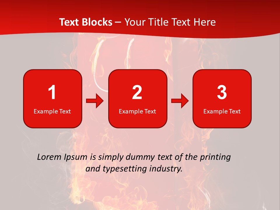 Merchandise Empty Business PowerPoint Template