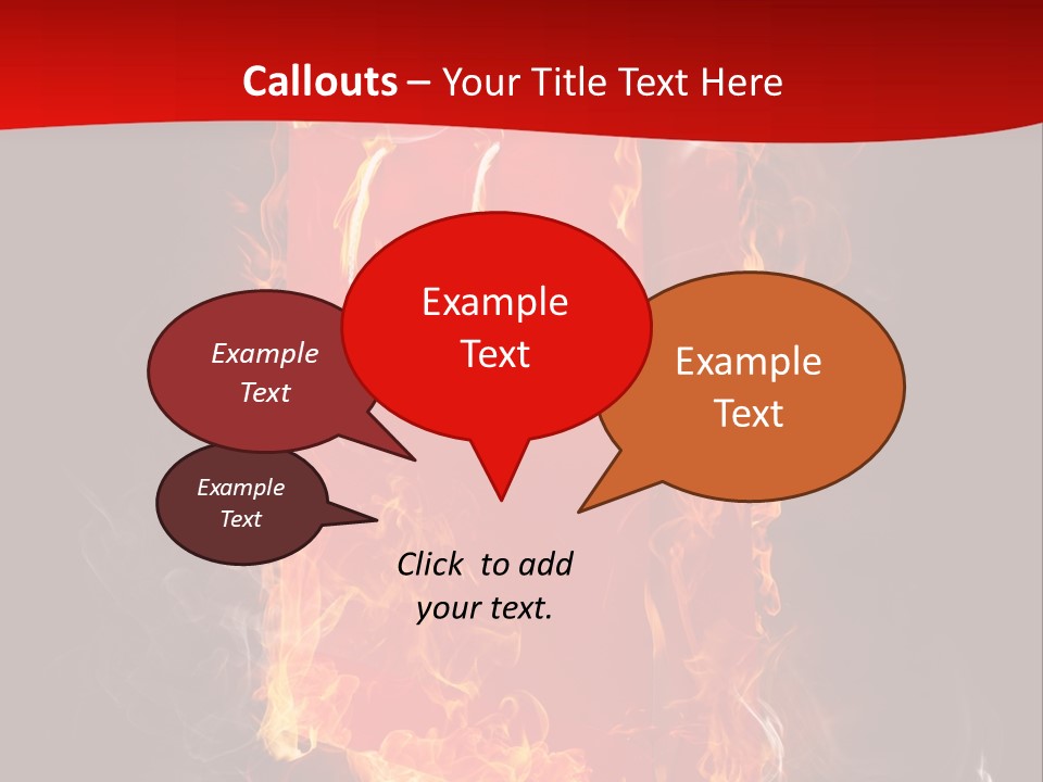 Merchandise Empty Business PowerPoint Template