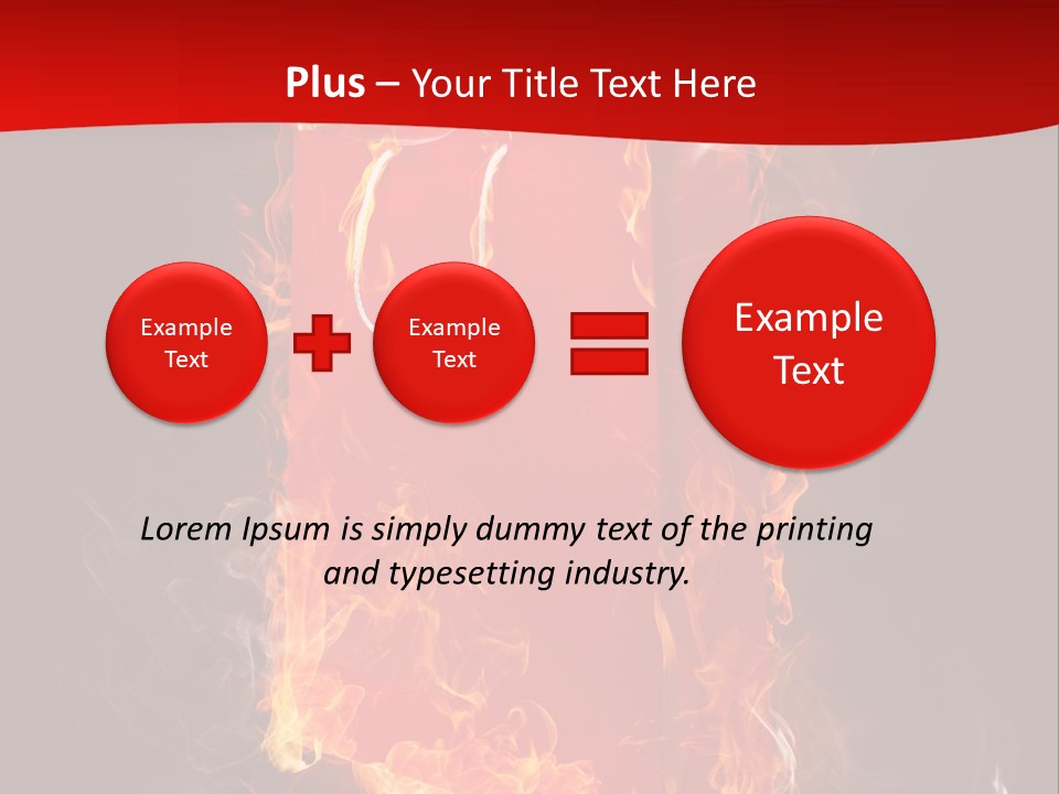 Merchandise Empty Business PowerPoint Template