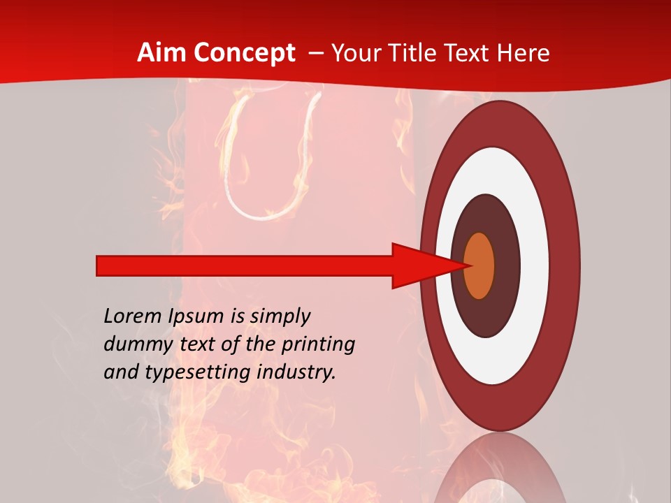 Merchandise Empty Business PowerPoint Template