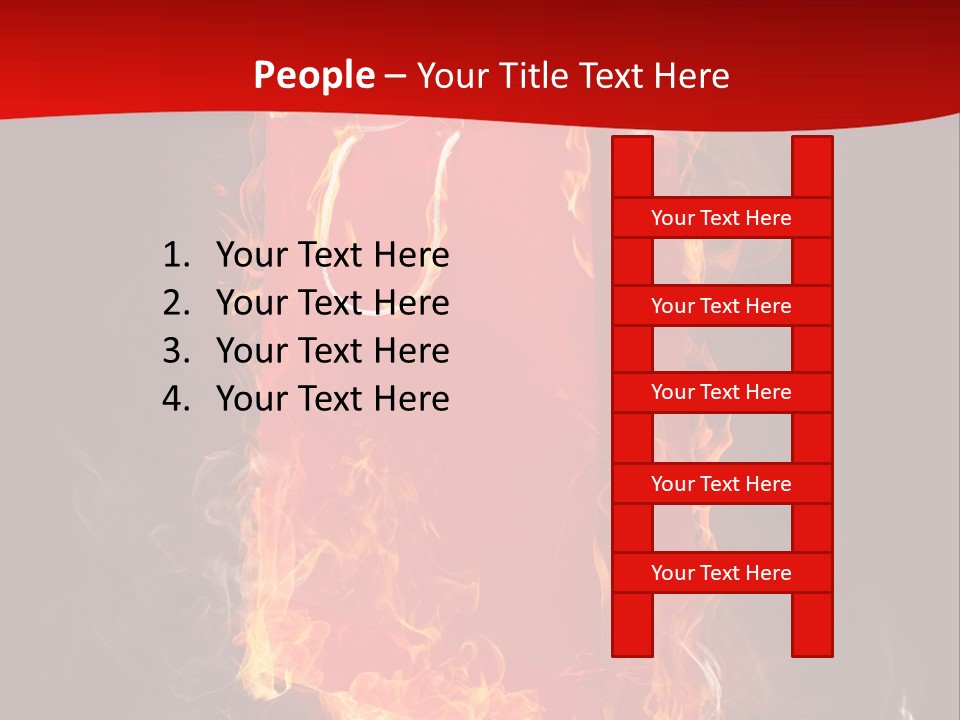 Merchandise Empty Business PowerPoint Template