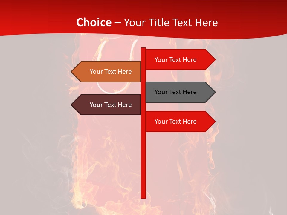 Merchandise Empty Business PowerPoint Template
