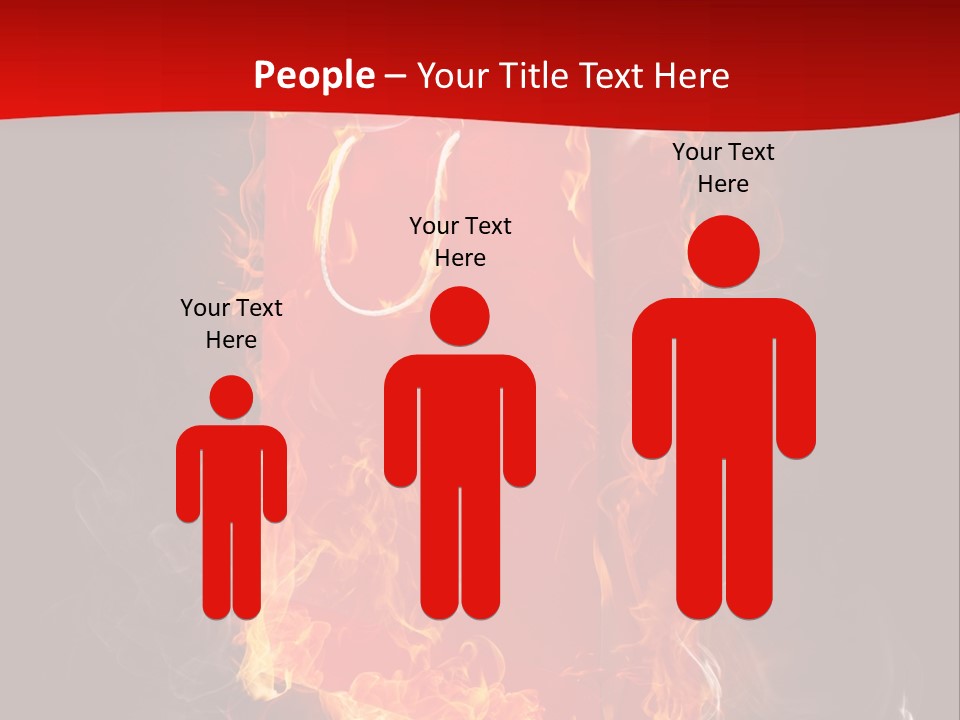 Merchandise Empty Business PowerPoint Template