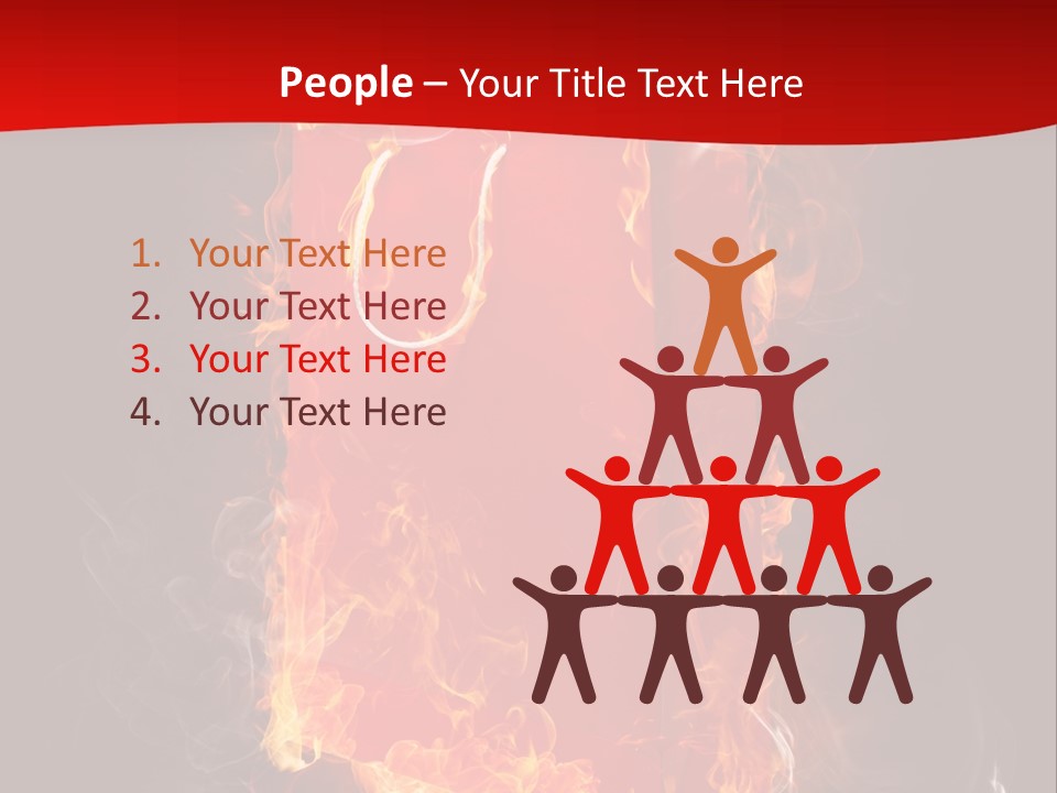 Merchandise Empty Business PowerPoint Template