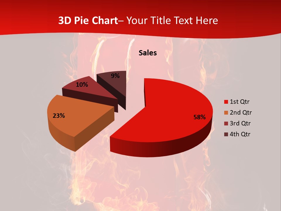 Merchandise Empty Business PowerPoint Template