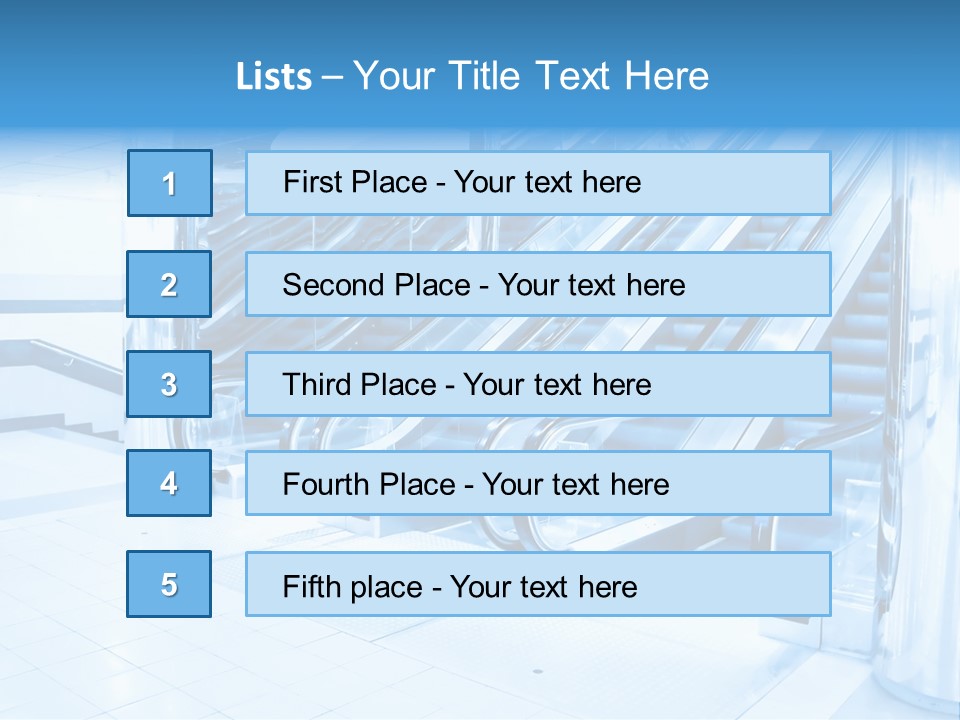 Interior Night Empty PowerPoint Template