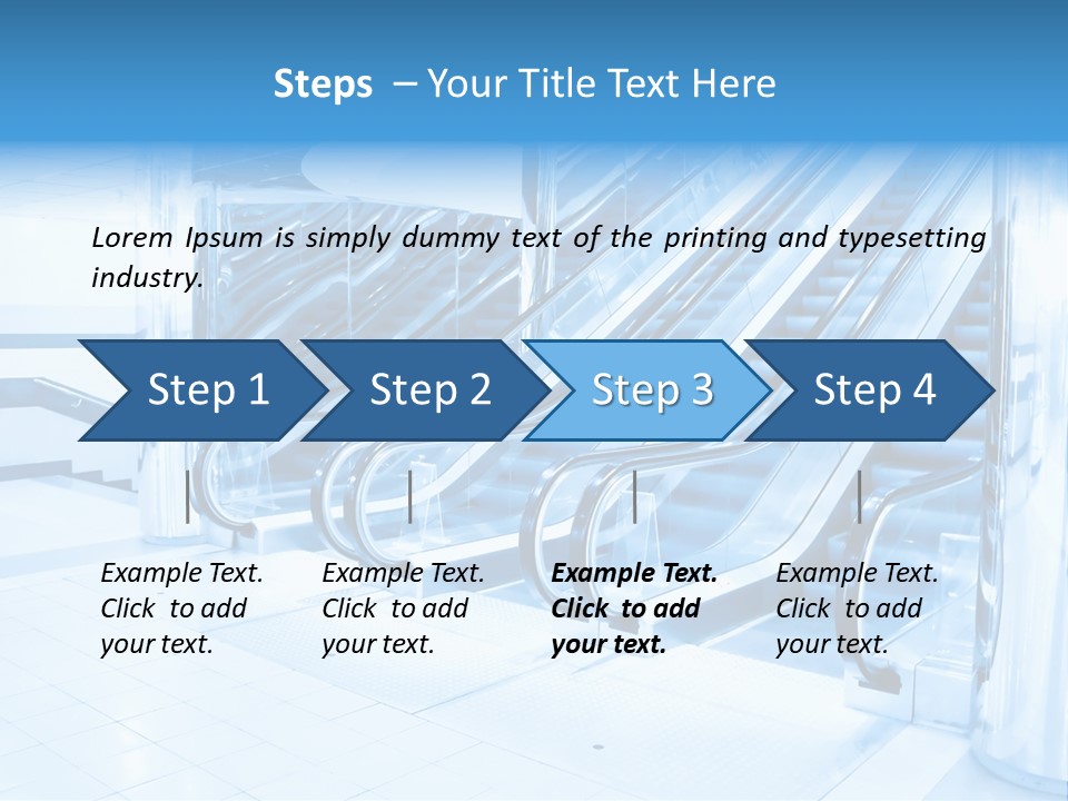 Interior Night Empty PowerPoint Template