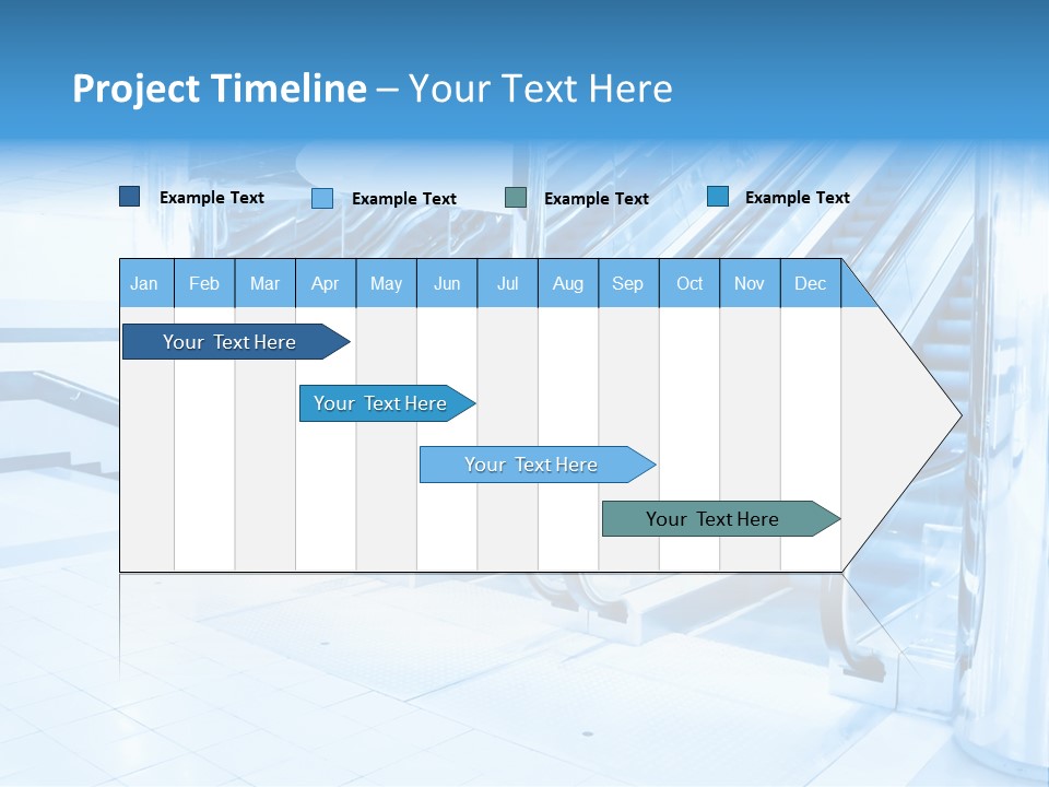 Interior Night Empty PowerPoint Template