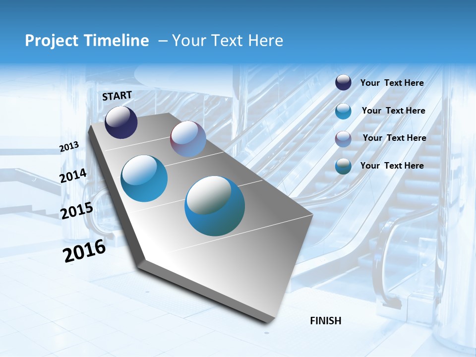 Interior Night Empty PowerPoint Template