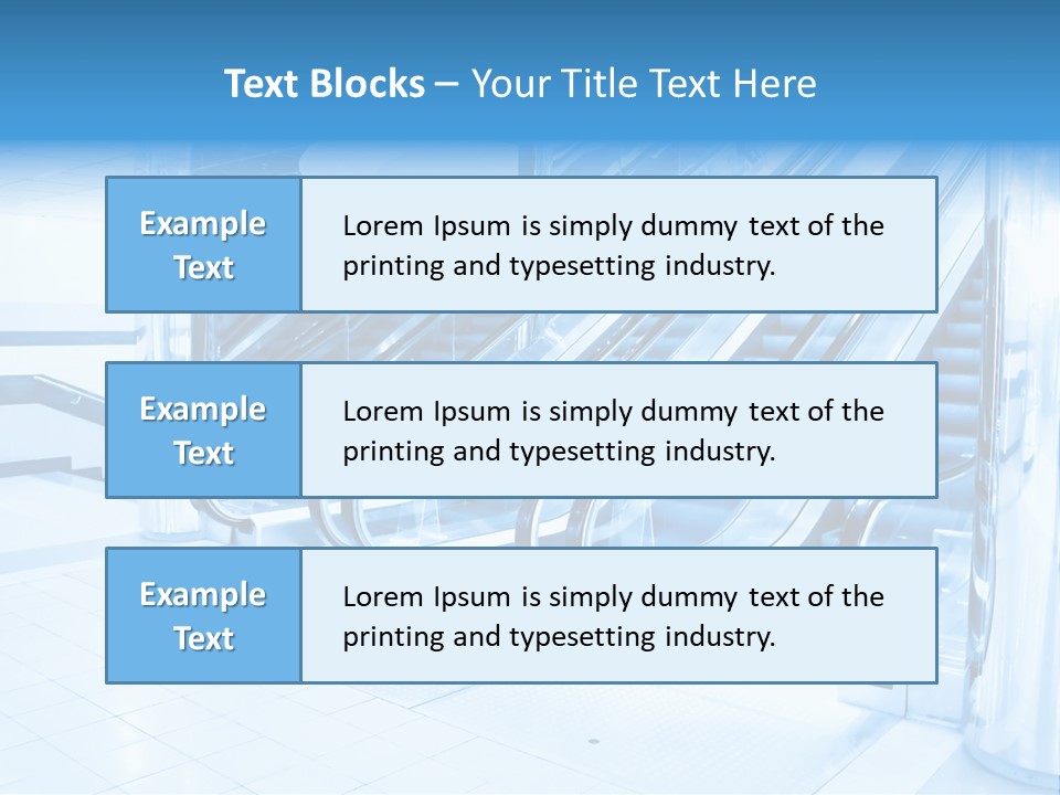 Interior Night Empty PowerPoint Template