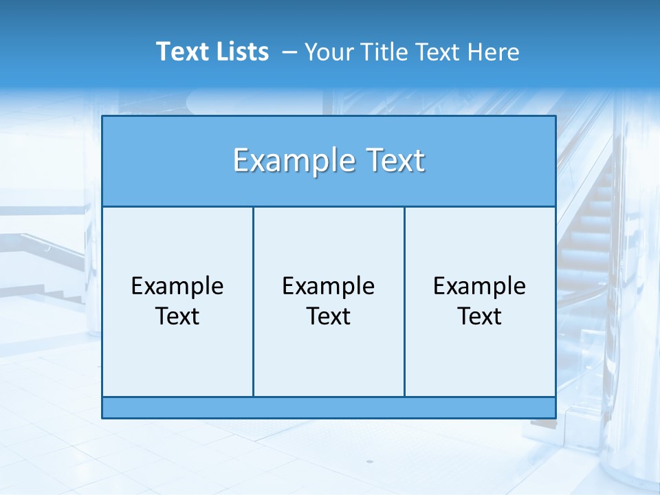 Interior Night Empty PowerPoint Template