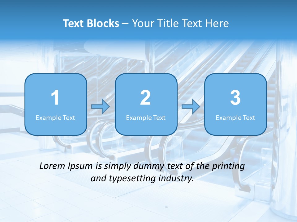 Interior Night Empty PowerPoint Template