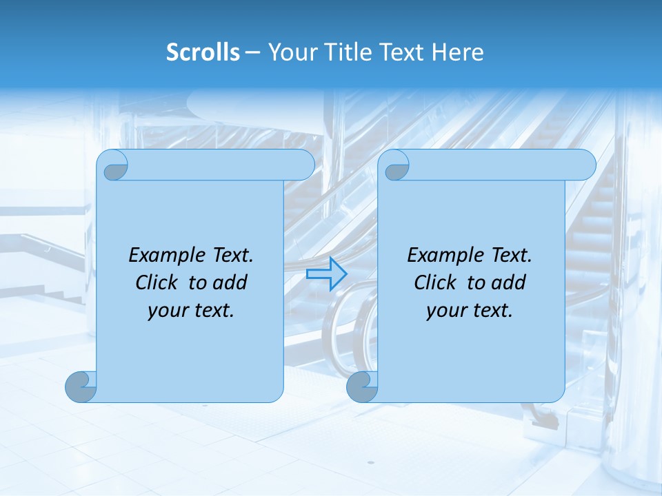 Interior Night Empty PowerPoint Template