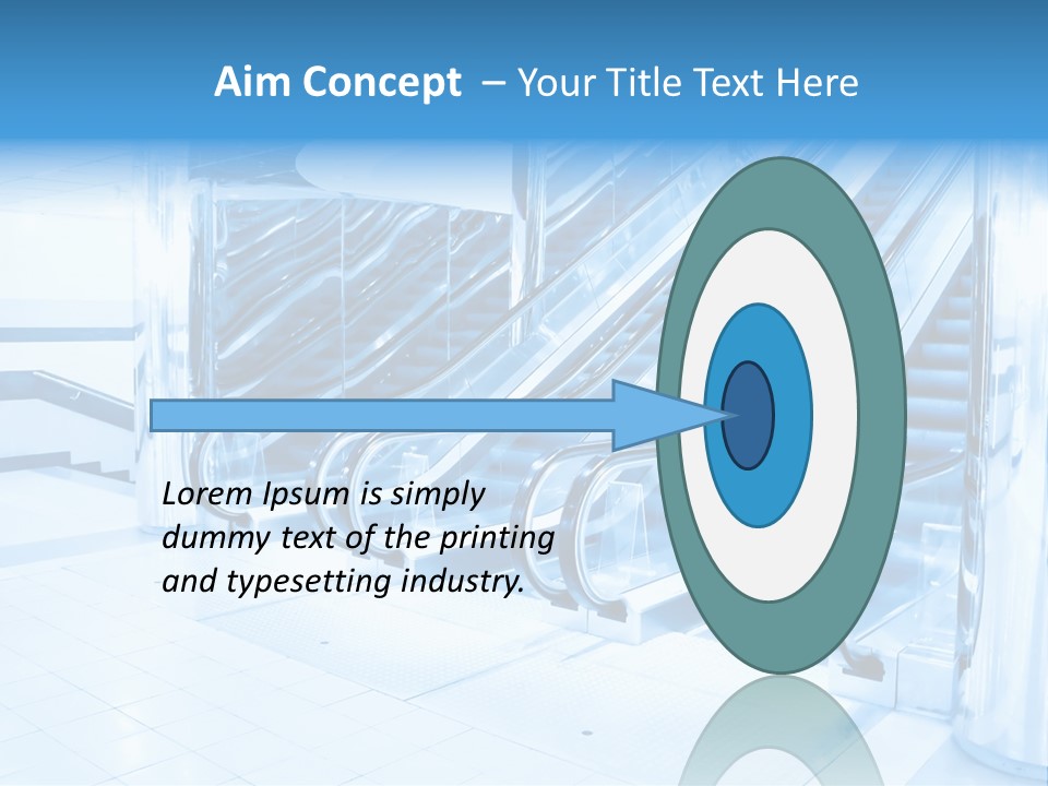 Interior Night Empty PowerPoint Template