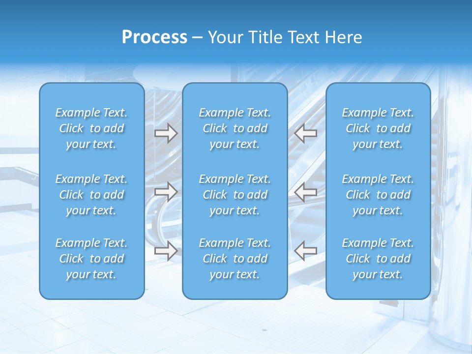 Interior Night Empty PowerPoint Template