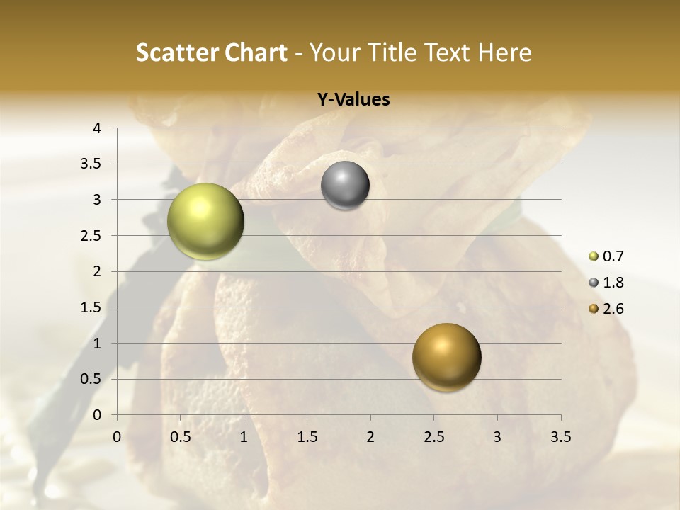 Salad Vegetable Meat PowerPoint Template