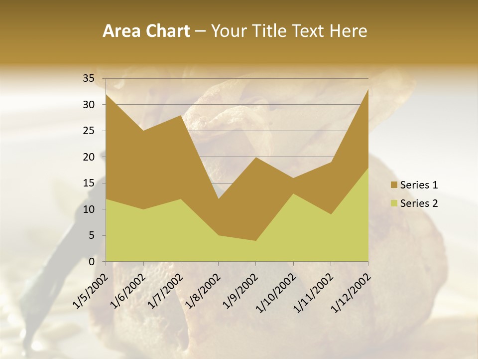 Salad Vegetable Meat PowerPoint Template
