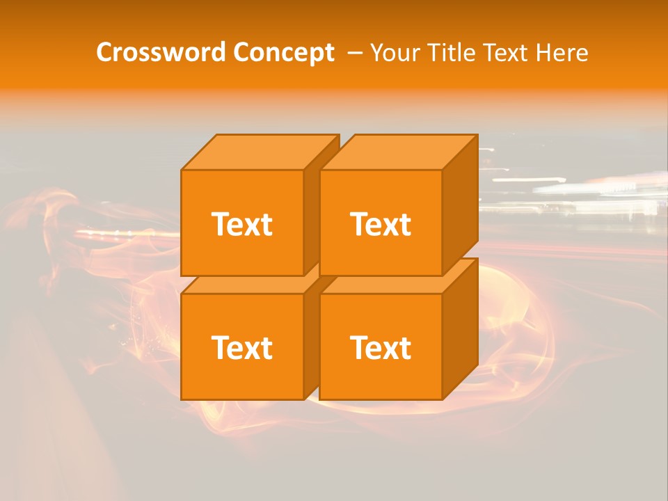 Automobile Racing Hot PowerPoint Template
