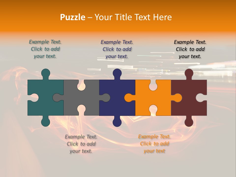 Automobile Racing Hot PowerPoint Template