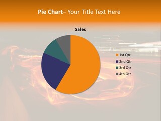 Automobile Racing Hot PowerPoint Template