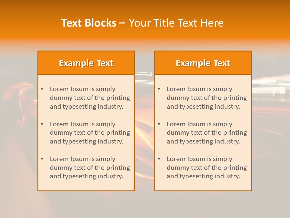 Automobile Racing Hot PowerPoint Template