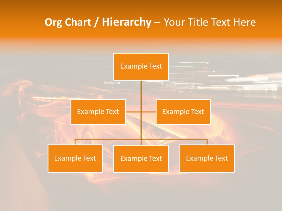 Automobile Racing Hot PowerPoint Template