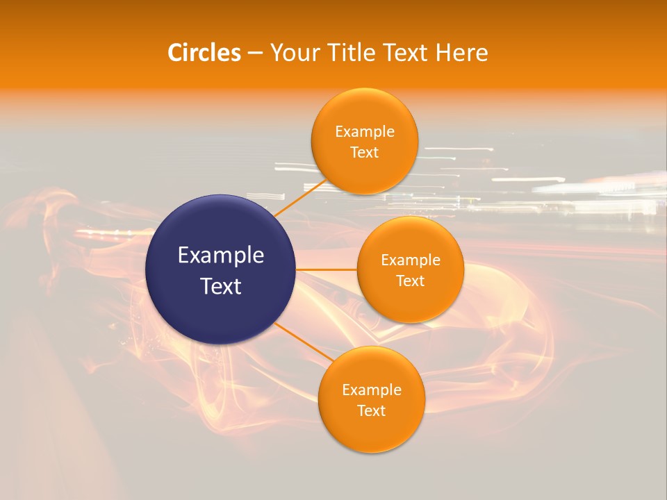 Automobile Racing Hot PowerPoint Template