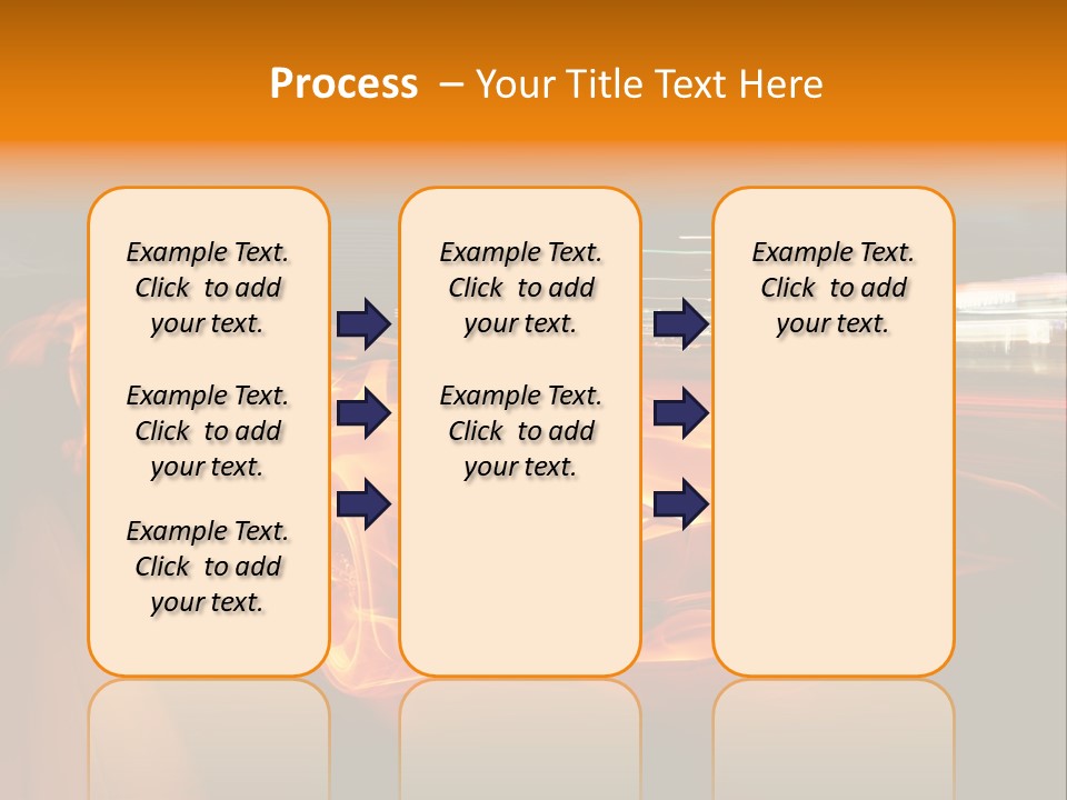 Automobile Racing Hot PowerPoint Template