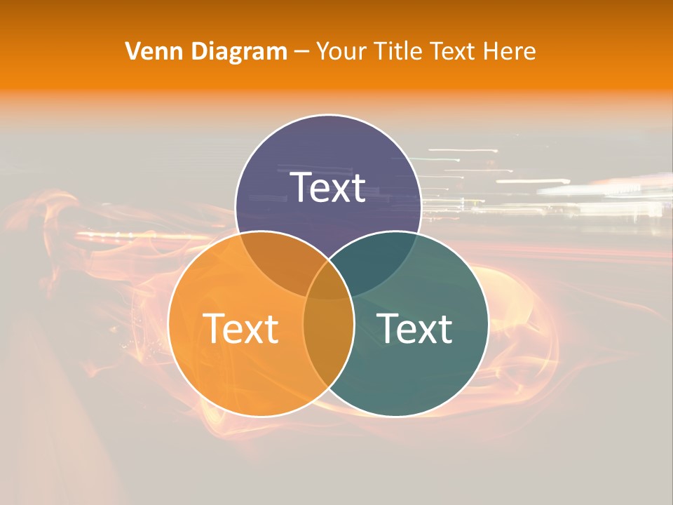 Automobile Racing Hot PowerPoint Template