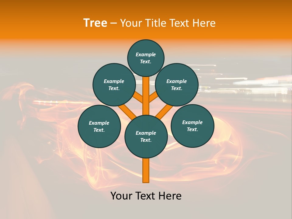 Automobile Racing Hot PowerPoint Template