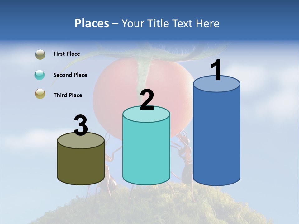 Vegetable Grass Animals PowerPoint Template