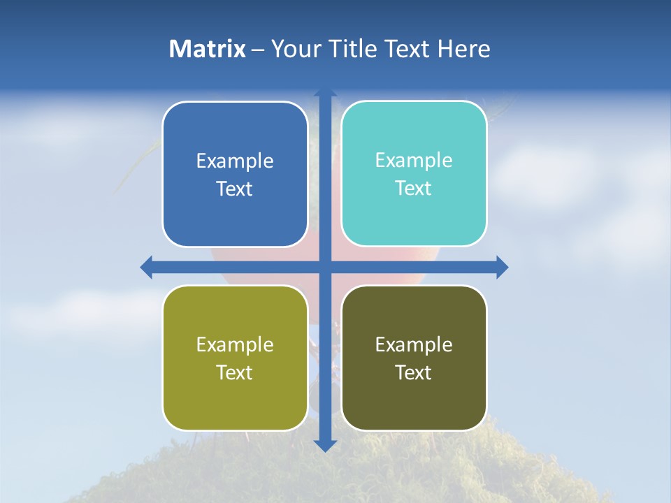 Vegetable Grass Animals PowerPoint Template