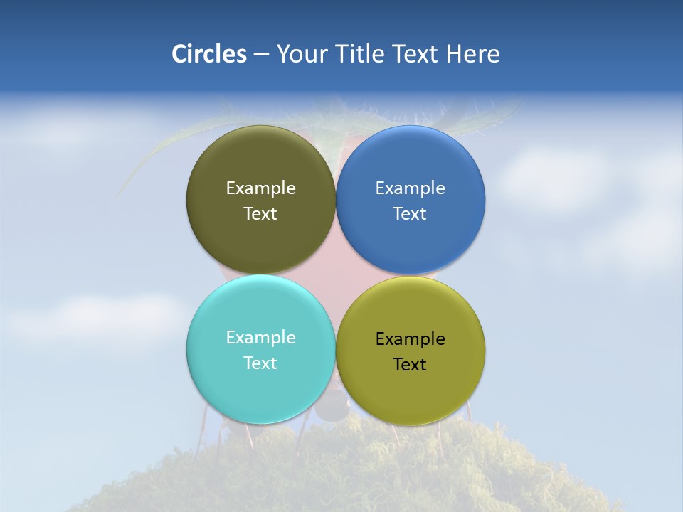 Vegetable Grass Animals PowerPoint Template