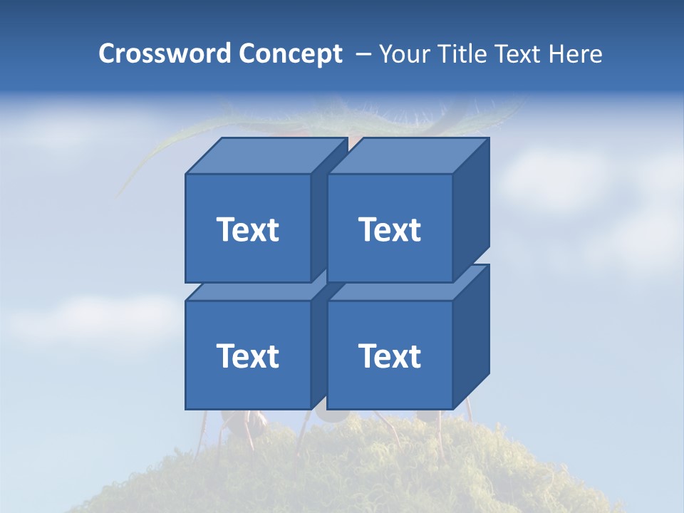 Vegetable Grass Animals PowerPoint Template