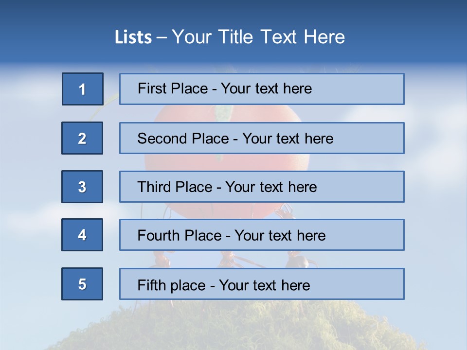 Vegetable Grass Animals PowerPoint Template