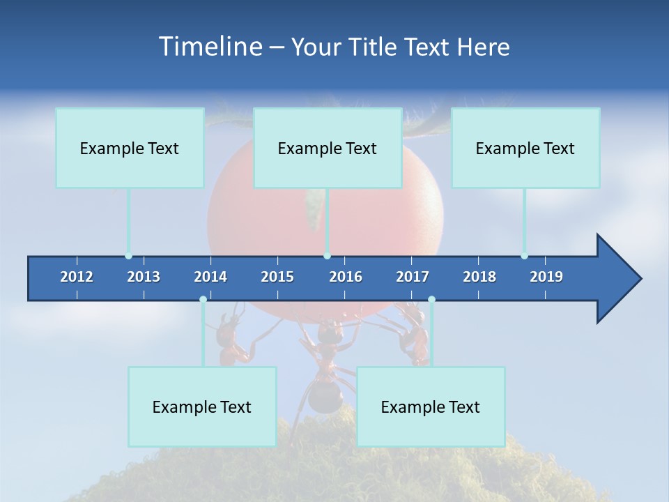 Vegetable Grass Animals PowerPoint Template