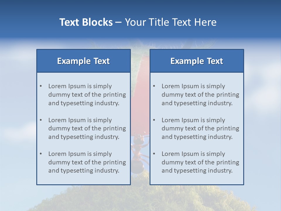 Vegetable Grass Animals PowerPoint Template