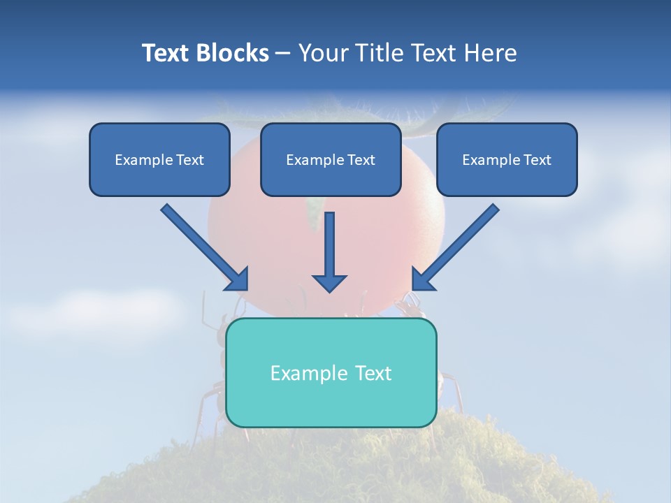 Vegetable Grass Animals PowerPoint Template