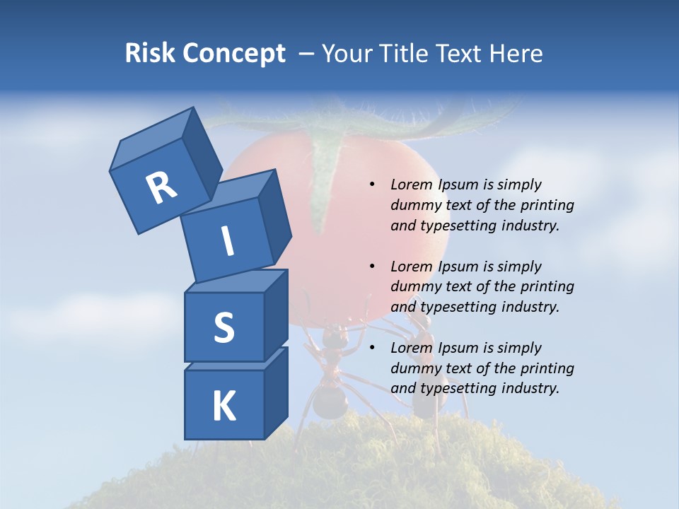 Vegetable Grass Animals PowerPoint Template