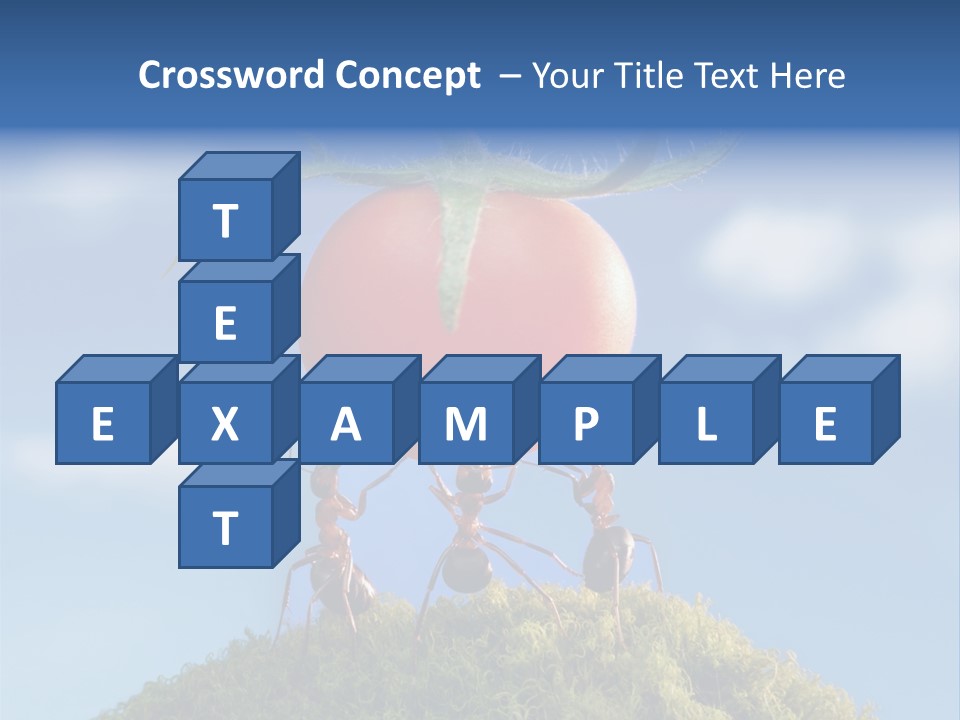 Vegetable Grass Animals PowerPoint Template