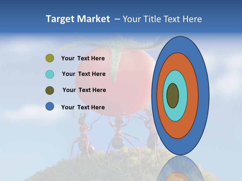 Vegetable Grass Animals PowerPoint Template