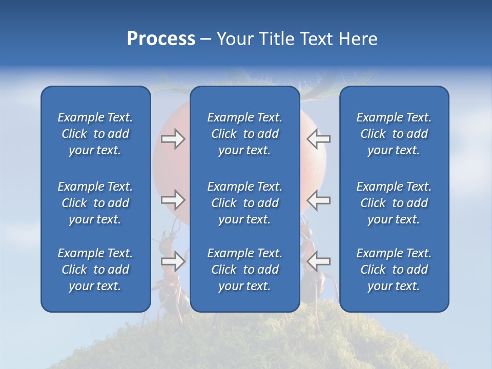 Vegetable Grass Animals PowerPoint Template