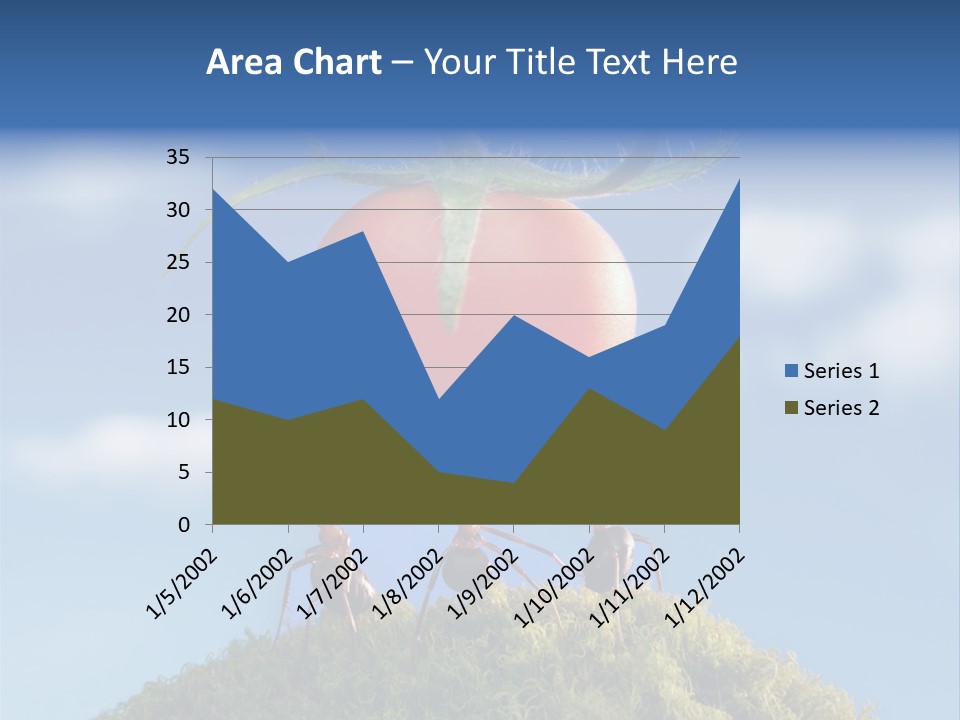 Vegetable Grass Animals PowerPoint Template