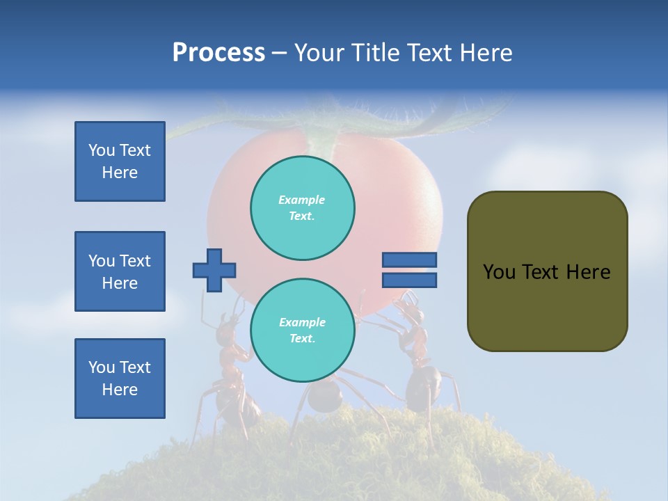 Vegetable Grass Animals PowerPoint Template