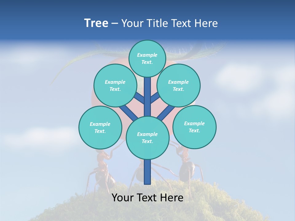 Vegetable Grass Animals PowerPoint Template